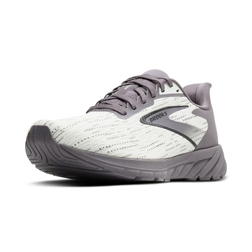 Brooks Glycerin 22 erkek nötr koşu ayakkabısı, beyaz/gri/siyah, 11.5 normal kalıp